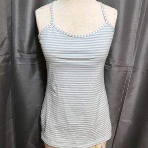Lululemon Power Y Striped Tank